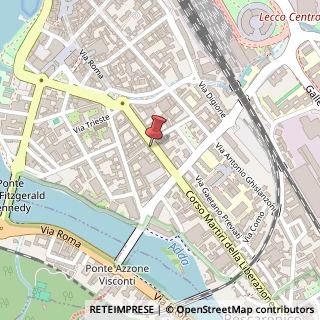 Mappa Corso Martiri della Liberazione, 40, 23900 Lecco, Lecco (Lombardia)
