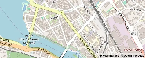 Mappa Lecco