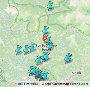 Mappa Via Torre, 24016 San Pellegrino Terme BG, Italia (9.1835)