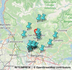 Mappa Via Torre, 24016 San Pellegrino Terme BG, Italia (11.7295)