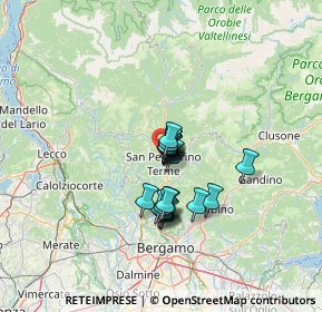 Mappa Via Torre, 24016 San Pellegrino Terme BG, Italia (8.3945)