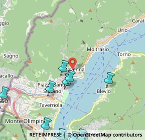 Mappa Piazza Vittoria, 22012 Cernobbio CO, Italia (3.438)