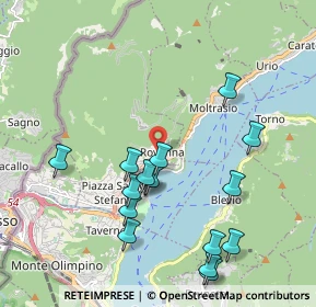 Mappa Piazza Vittoria, 22012 Cernobbio CO, Italia (2.0525)