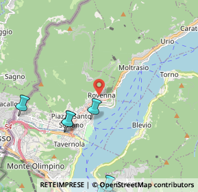 Mappa Piazza Vittoria, 22012 Cernobbio CO, Italia (3.46091)