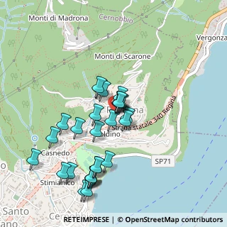 Mappa Piazza Vittoria, 22012 Cernobbio CO, Italia (0.43929)