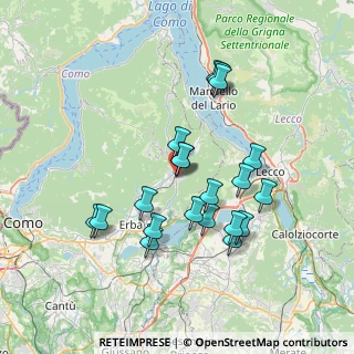 Mappa Via Giuseppe Mazzini, 22035 Canzo CO, Italia (6.623)