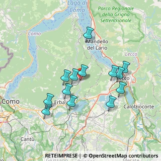 Mappa Via Giuseppe Mazzini, 22035 Canzo CO, Italia (6.73385)