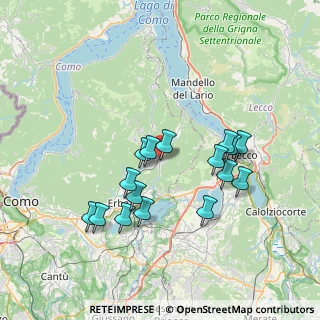 Mappa PRIMA PAGINA SNC, 22035 Canzo CO, Italia (6.7)