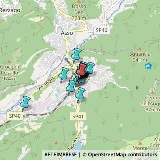 Mappa Via Giuseppe Mazzini, 22035 Canzo CO, Italia (0.262)