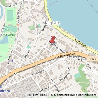 Mappa Via Vittorio Veneto, 7, 23864 Malgrate, Lecco (Lombardia)