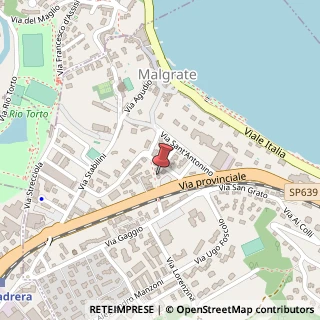 Mappa Via Fabusa, 7, 23864 Malgrate, Lecco (Lombardia)