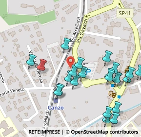 Mappa Via Arcellazzi, 22035 Canzo CO, Italia (0.13333)