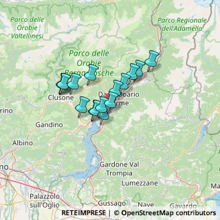Mappa Via Giacomo Puccini, 25050 Pian Camuno BS, Italia (9.51)