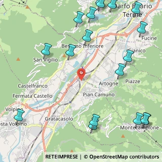 Mappa Via Giacomo Puccini, 25050 Pian Camuno BS, Italia (3.2975)