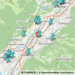 Mappa Via Giacomo Puccini, 25050 Pian Camuno BS, Italia (3.063)