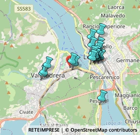 Mappa Via S. Leonardo, 23864 Malgrate LC, Italia (1.41368)