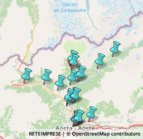 Mappa Localita' Capoluogo, 11010 Ollomont AO, Italia (7.572)