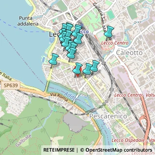 Mappa Via Visconti, 23900 Lecco LC, Italia (0.4085)