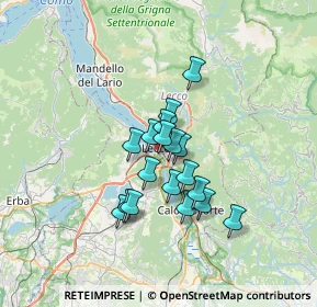 Mappa Via Azzone Visconti, 23900 Lecco LC, Italia (4.81389)