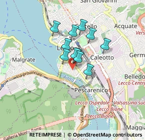 Mappa Via Azzone Visconti, 23900 Lecco LC, Italia (0.56091)