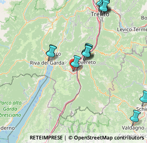 Mappa Via della Terra Nera, 38065 Mori TN, Italia (18.21467)