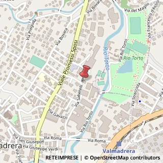 Mappa Via Sabatelli, 40/B, 23868 Valmadrera, Lecco (Lombardia)