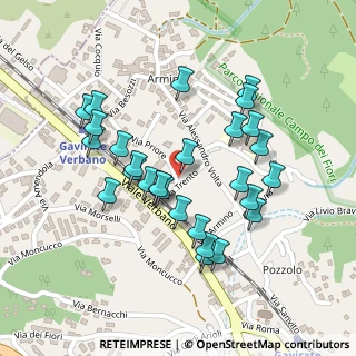 Mappa Via Trento, 21026 Gavirate VA, Italia (0.21571)
