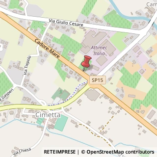 Mappa SP15, 45, 31013 Codognè, Treviso (Veneto)