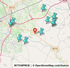 Mappa SP15, 31013 Codogné TV, Italia (4.20636)