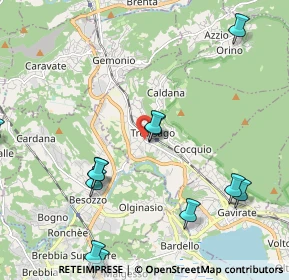 Mappa Via Giuseppe Verdi, 21034 Cocquio-Trevisago VA, Italia (2.5125)