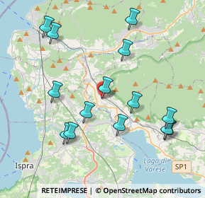 Mappa Via Giuseppe Verdi, 21034 Cocquio-Trevisago VA, Italia (4.12714)