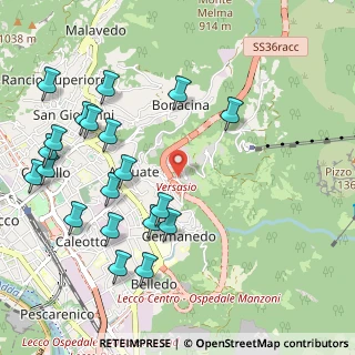 Mappa Via ai Poggi, 23900 Lecco LC, Italia (1.2085)