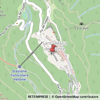 Mappa Via Fincarà, 27, 21100 Varese, Varese (Lombardia)