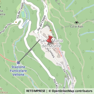 Mappa Via Beata Moriggi Caterina, 43, 21100 Varese, Varese (Lombardia)