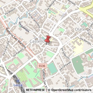 Mappa Corso Giacomo Matteotti, 71, 23900 Galbiate, Lecco (Lombardia)