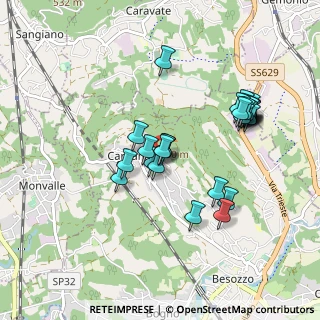 Mappa Via del Pozzo, 21023 Besozzo VA, Italia (0.875)