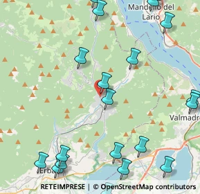 Mappa Via Antonio Brusa, 22030 Asso CO, Italia (5.8835)