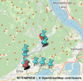 Mappa Via Antonio Brusa, 22030 Asso CO, Italia (4.5455)