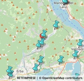 Mappa Via Antonio Brusa, 22030 Asso CO, Italia (6.596)