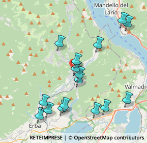 Mappa Via Antonio Brusa, 22030 Asso CO, Italia (4.19875)