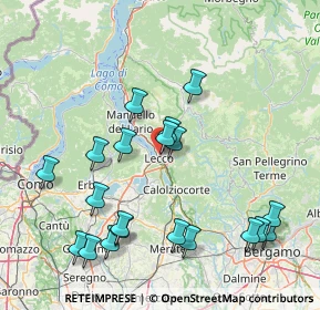 Mappa Via Volturno, 23900 Lecco LC, Italia (17.272)