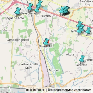 Mappa Via dei Castelli, 33052 Cervignano del Friuli UD, Italia (3.2105)