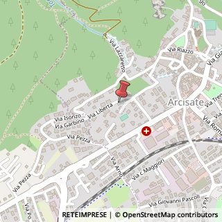 Mappa Via della Libertà, 27, 21051 Arcisate, Varese (Lombardia)