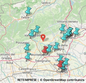 Mappa Via Cav, 31020 Vidor TV, Italia (17.167)