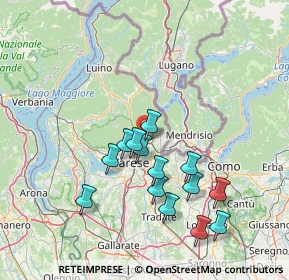 Mappa Via Mazzini Giuseppe, 21051 Arcisate VA, Italia (13.89214)