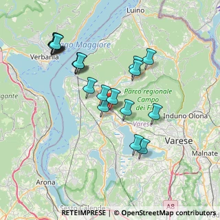 Mappa Centro Commerciale, 21034 Cocquio-Trevisago VA, Italia (7.542)