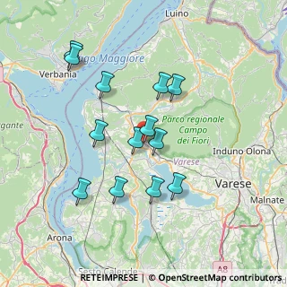 Mappa Centro Commerciale, 21034 Cocquio-Trevisago VA, Italia (6.68769)