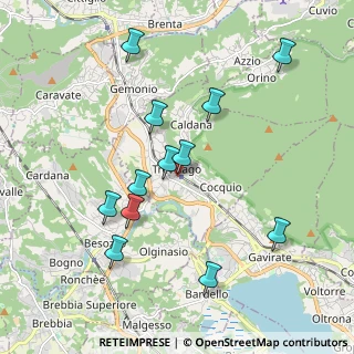 Mappa Centro Commerciale, 21034 Cocquio-Trevisago VA, Italia (1.9425)