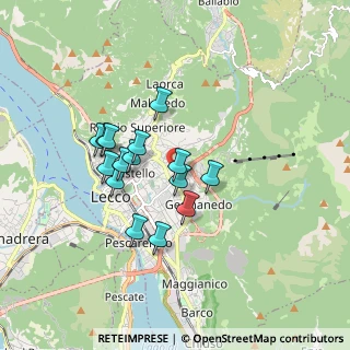 Mappa Via Maria Tramaglino, 23900 Lecco LC, Italia (1.41267)