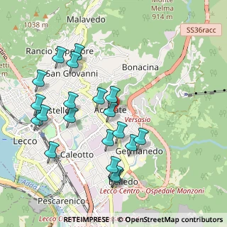 Mappa Via Paolino dei Morti, 23900 Lecco LC, Italia (1.0305)